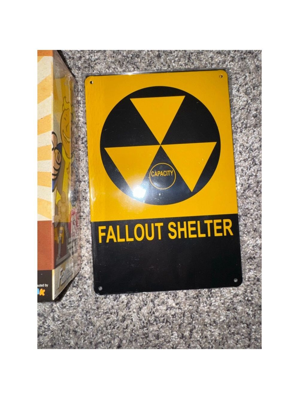 Fallout 76 NanoForce Figure Set + Fallout Shelter Metal Sign Bundle - Picture 4 of 13